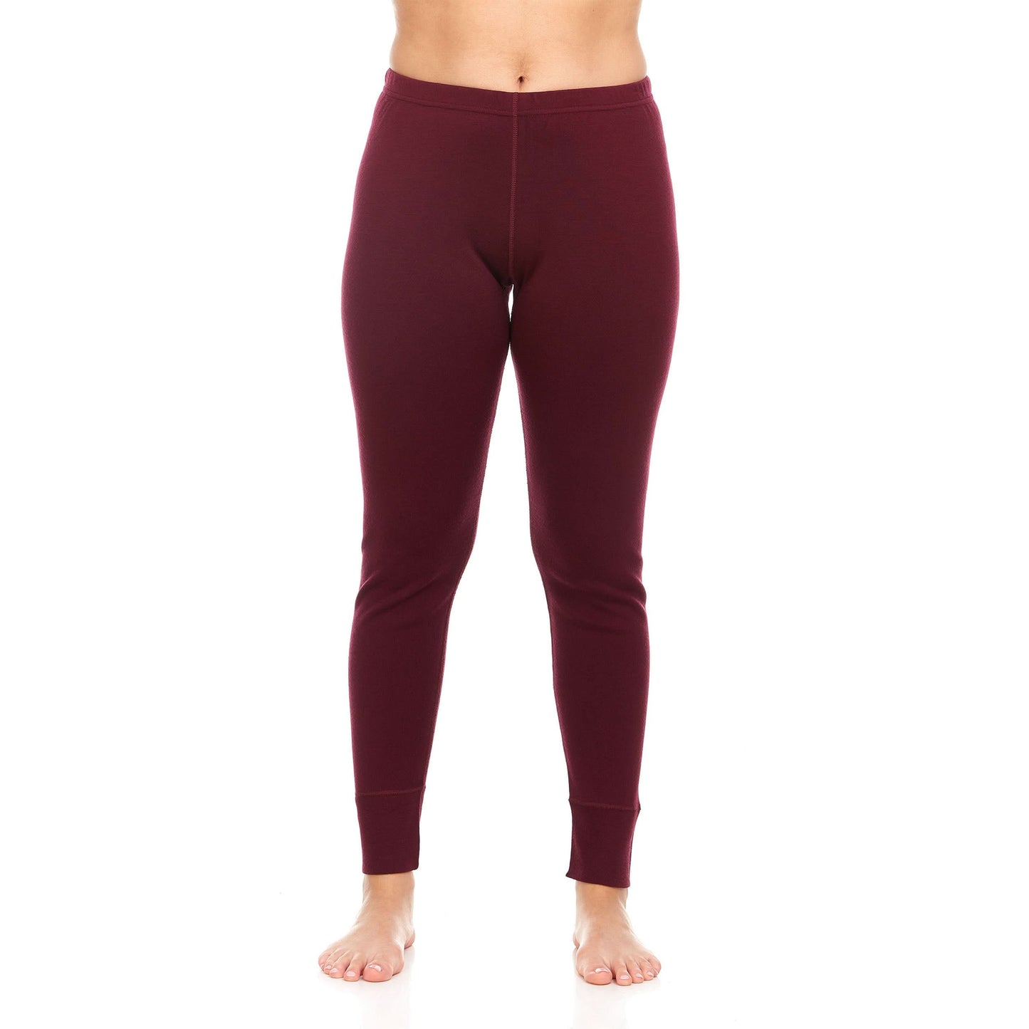 Women's Heavyweight Wool Bottoms Thermal Base layer - 100% Merino Wool