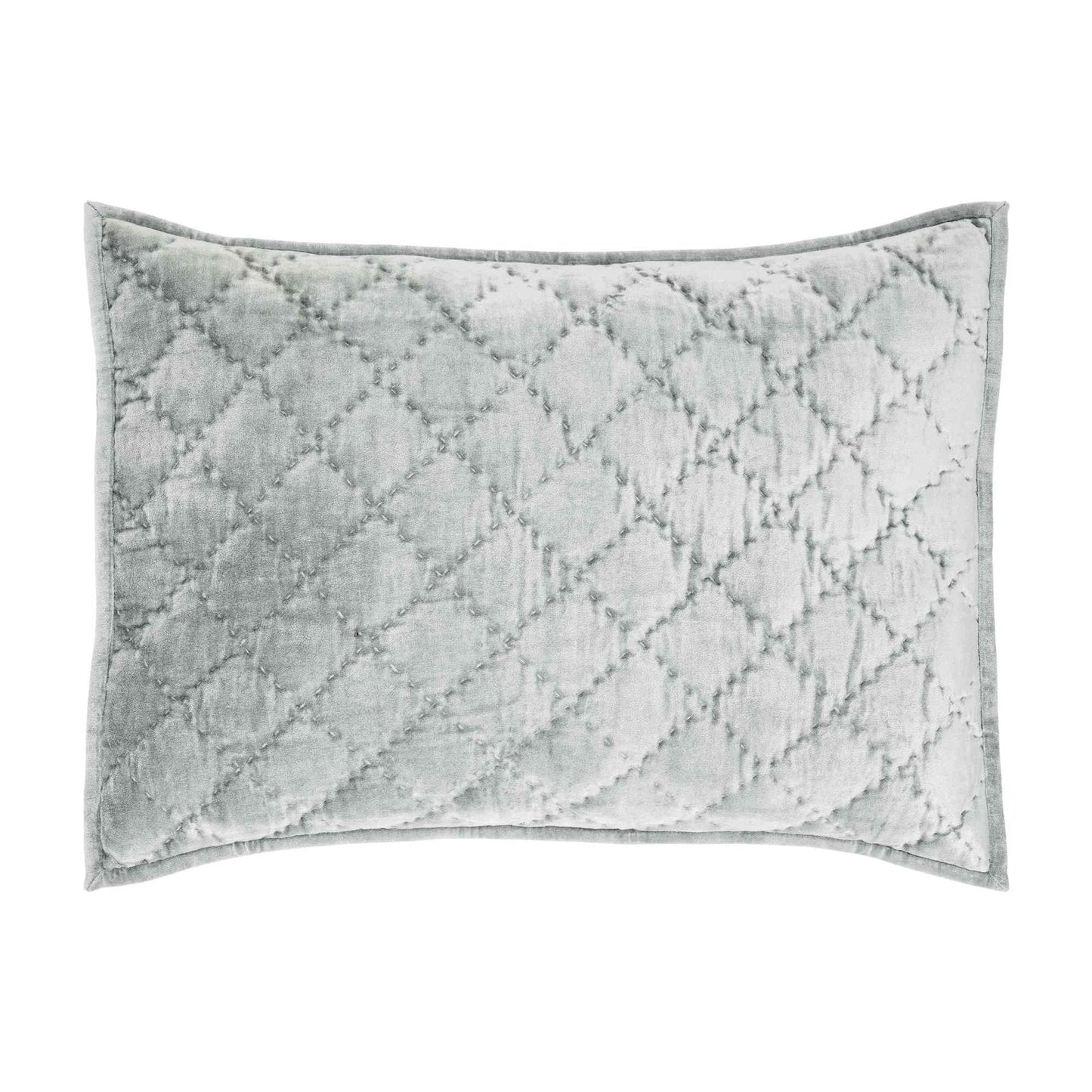 Clermont Diamond Velvet Quilt Sham