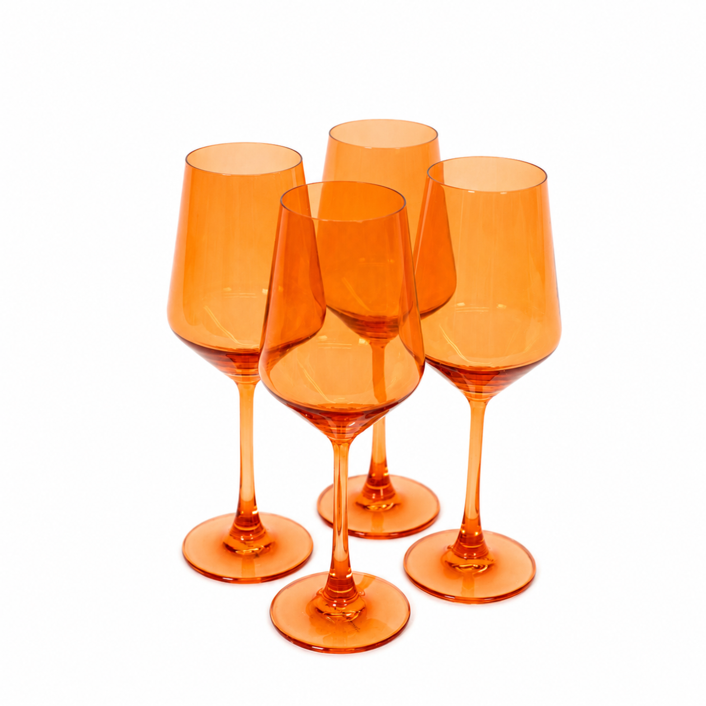 Aperol Orange - Colored Wine Glass
