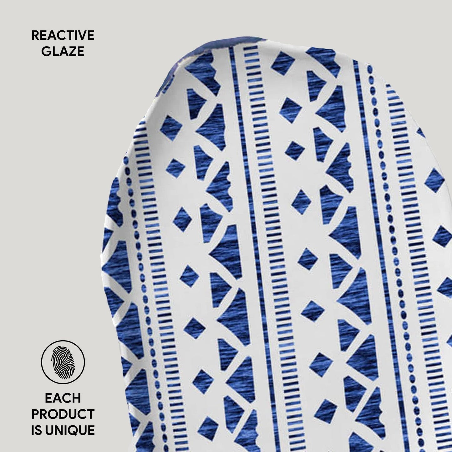 Shallow Bio Oval Platter Medium Set of 4