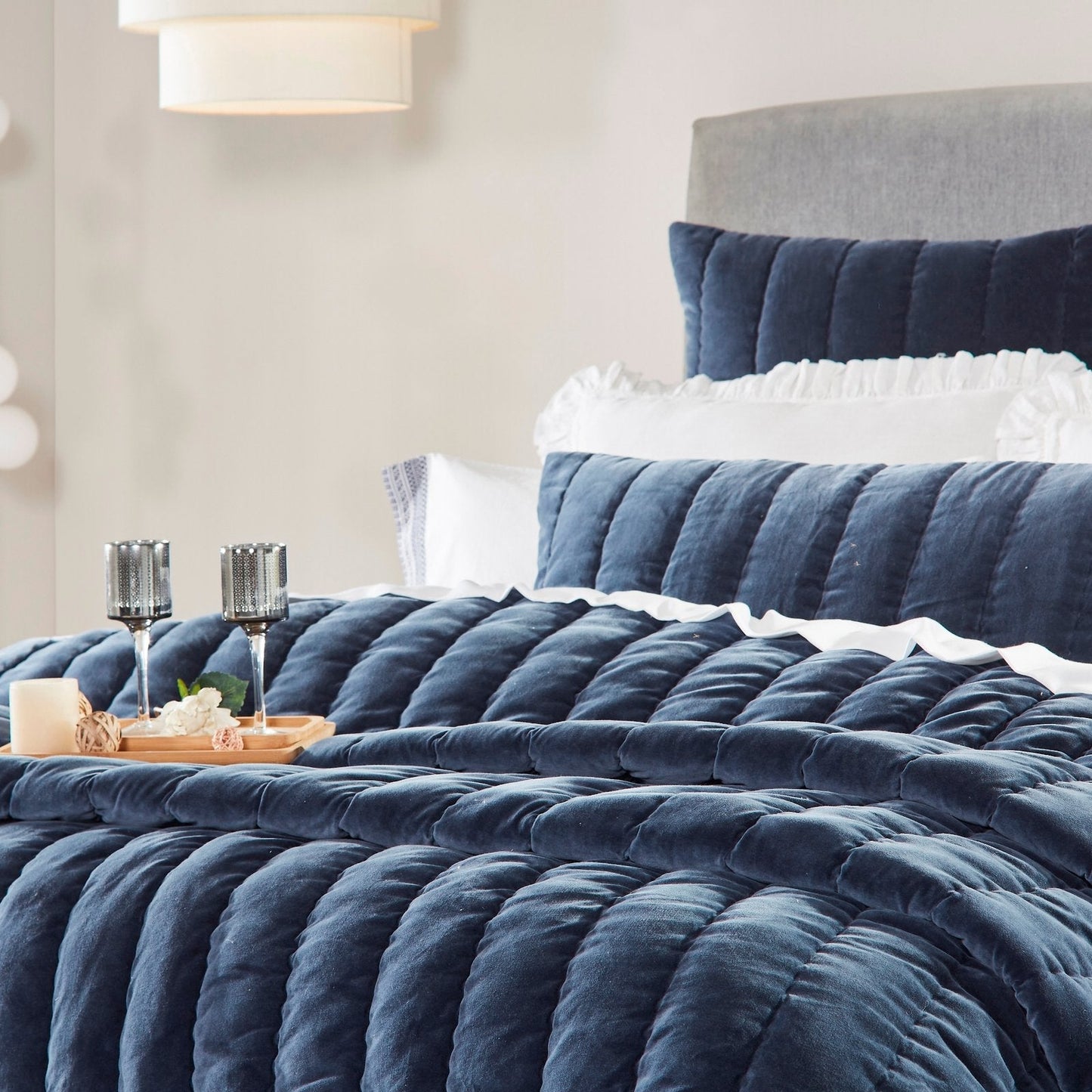 Albany Cotton Velvet Quilt