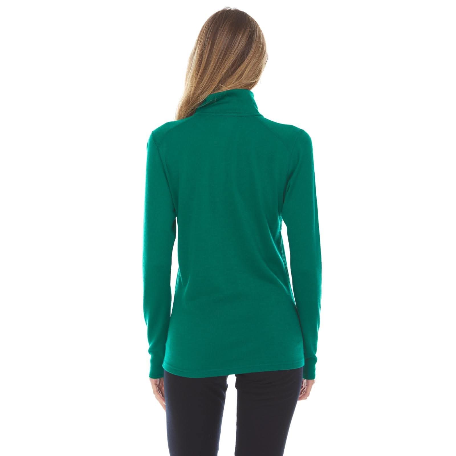 Midweight Women's Wool 1/4 Zip - 100% Merino Wool - Osadia Concept Store