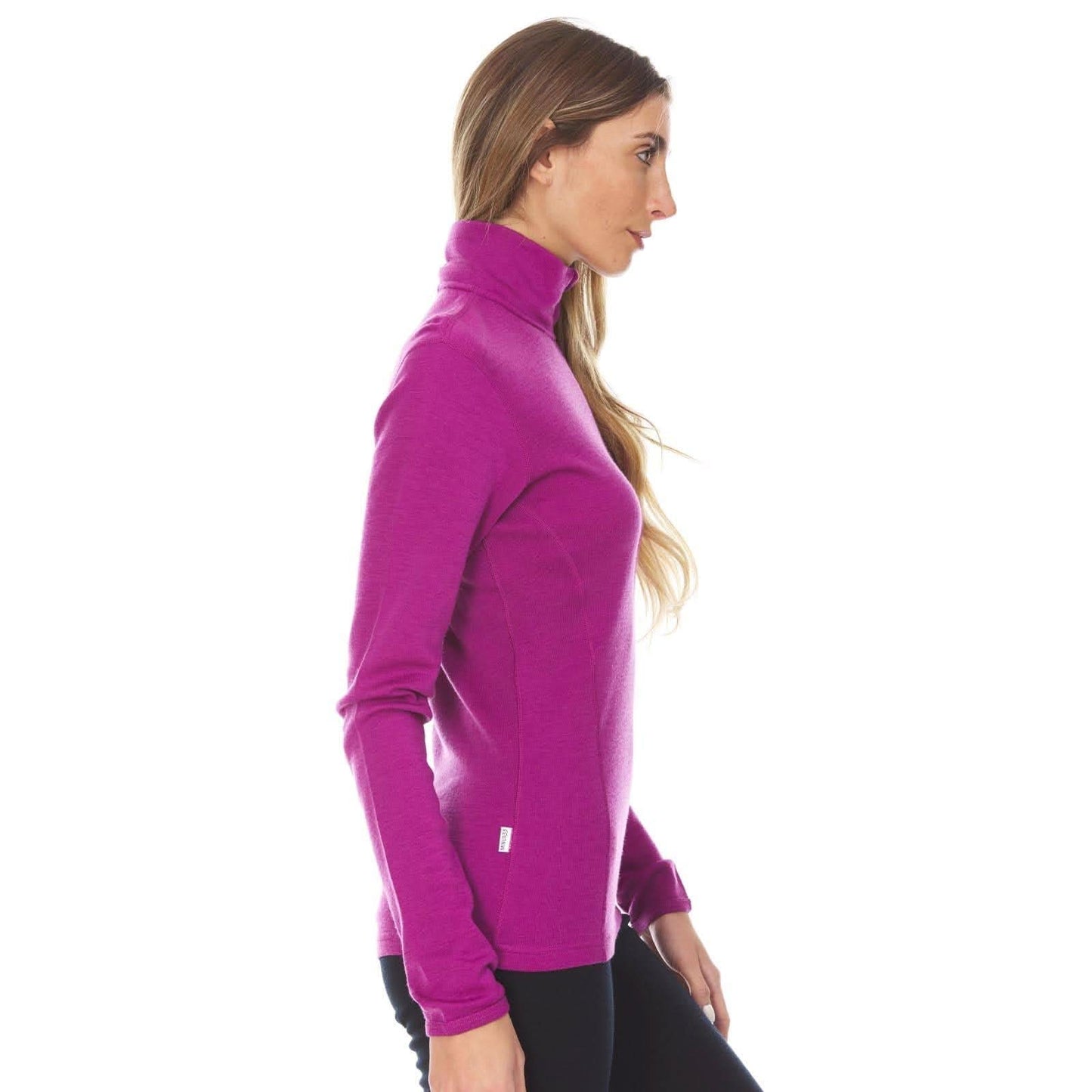 Midweight Women's Wool 1/4 Zip - 100% Merino Wool - Osadia Concept Store