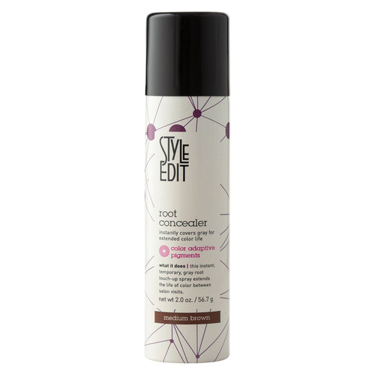 Style Edit Root Concealer Spray Medium Brown 2 Oz
