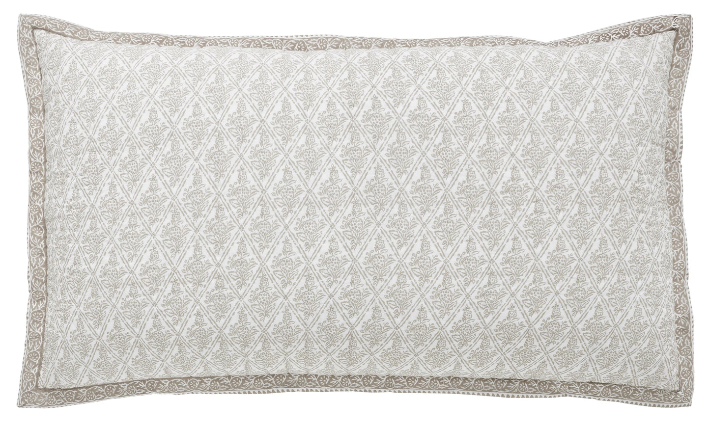 Serenity Printed Reversible Quilt Sham