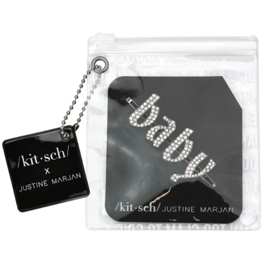 KitSch Rhinestone Bobby Pins - Hematite