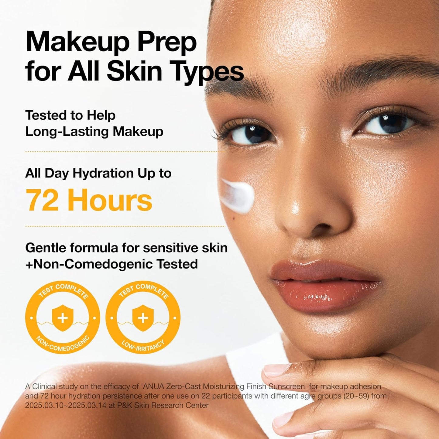 ANUA Zero-Cast Moisturizing Finish Sunscreen SPF50+ PA++++ - Osadia Concept Store