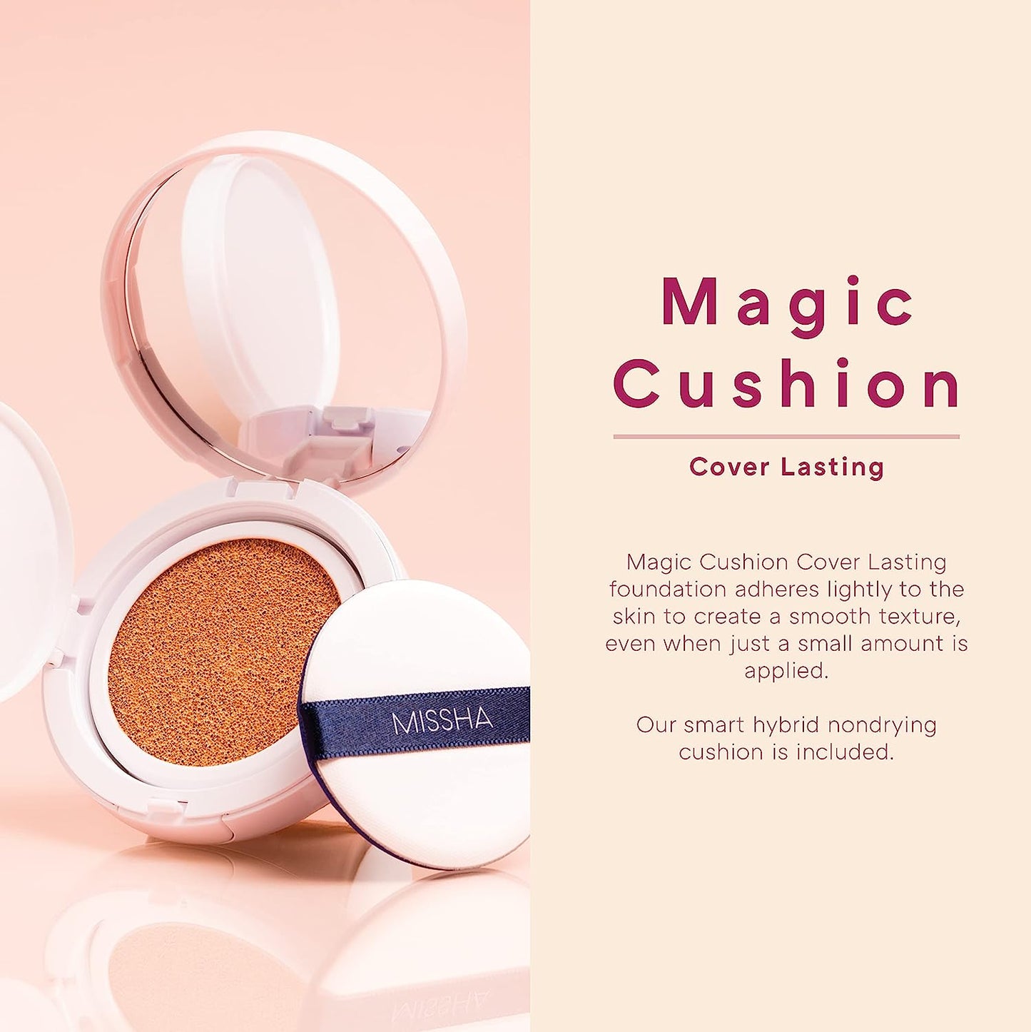 Missha M Magic Cushion Cover Lasting #23 Neutral Medium Beige - Osadia Concept Store