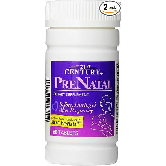 PRENATAL VITAMIN TABLET 60CT 2