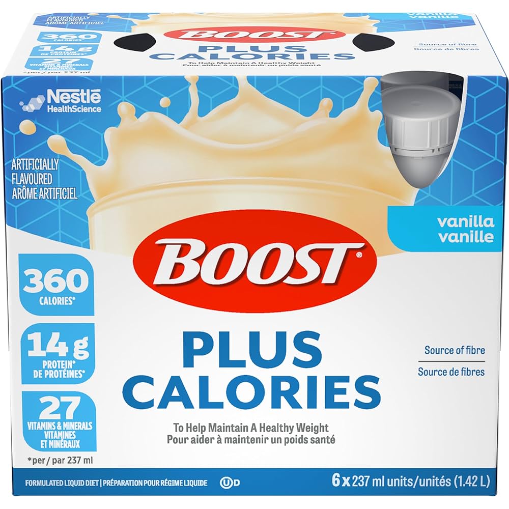 BOOST PLUS LQ 24X237ML VANILLA