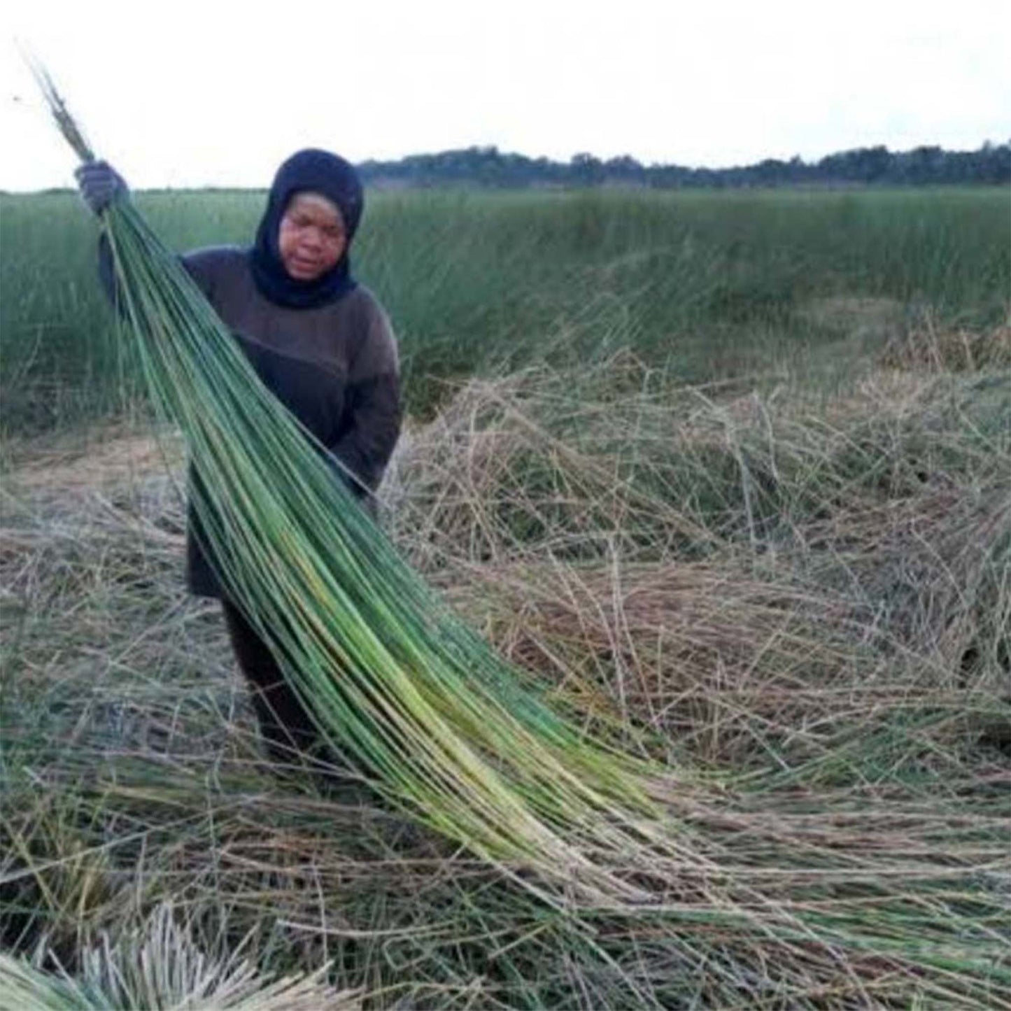 Gift Set of Handwoven Pouch and Canting Wax and Dye Tool, Handwoven Natural Bag, Gift for Her