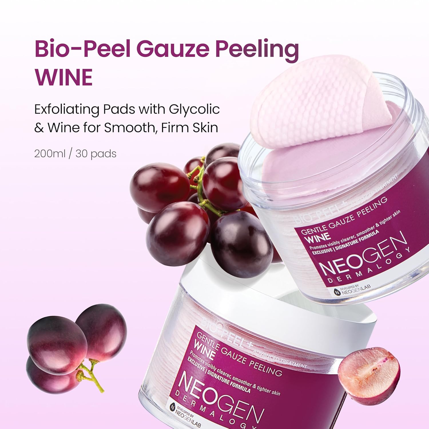 NEOGEN Dermalogy Bio-Peel Gauze Peeling Wine - Osadia Concept Store