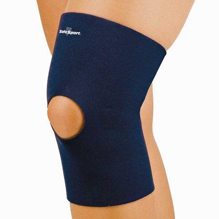 Fla Orthopedics Knee Sleeve Neoprene Open Patella Nvy, Size: Lge