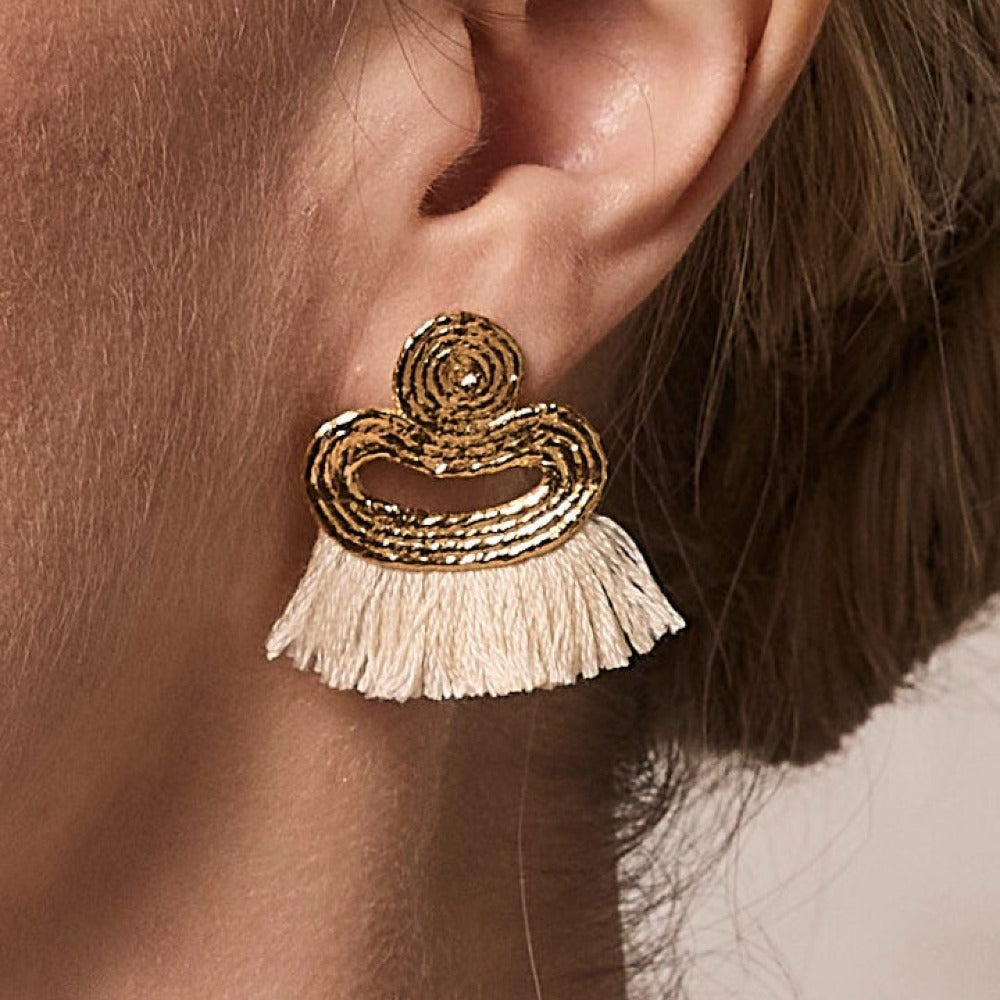 Sonia Tassel Earrings - Sterling Silver