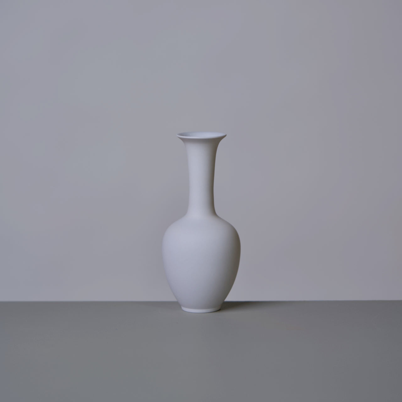 Matte Porcelain Mini Lotus Vase