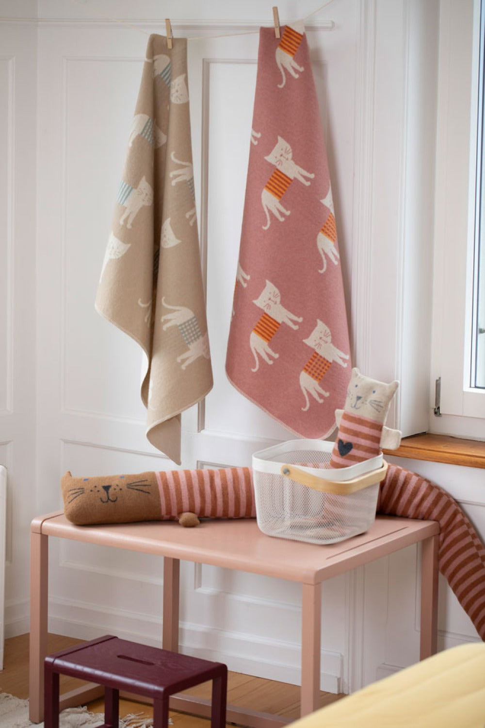 JUWEL Baby Blanket "Cats Allover"