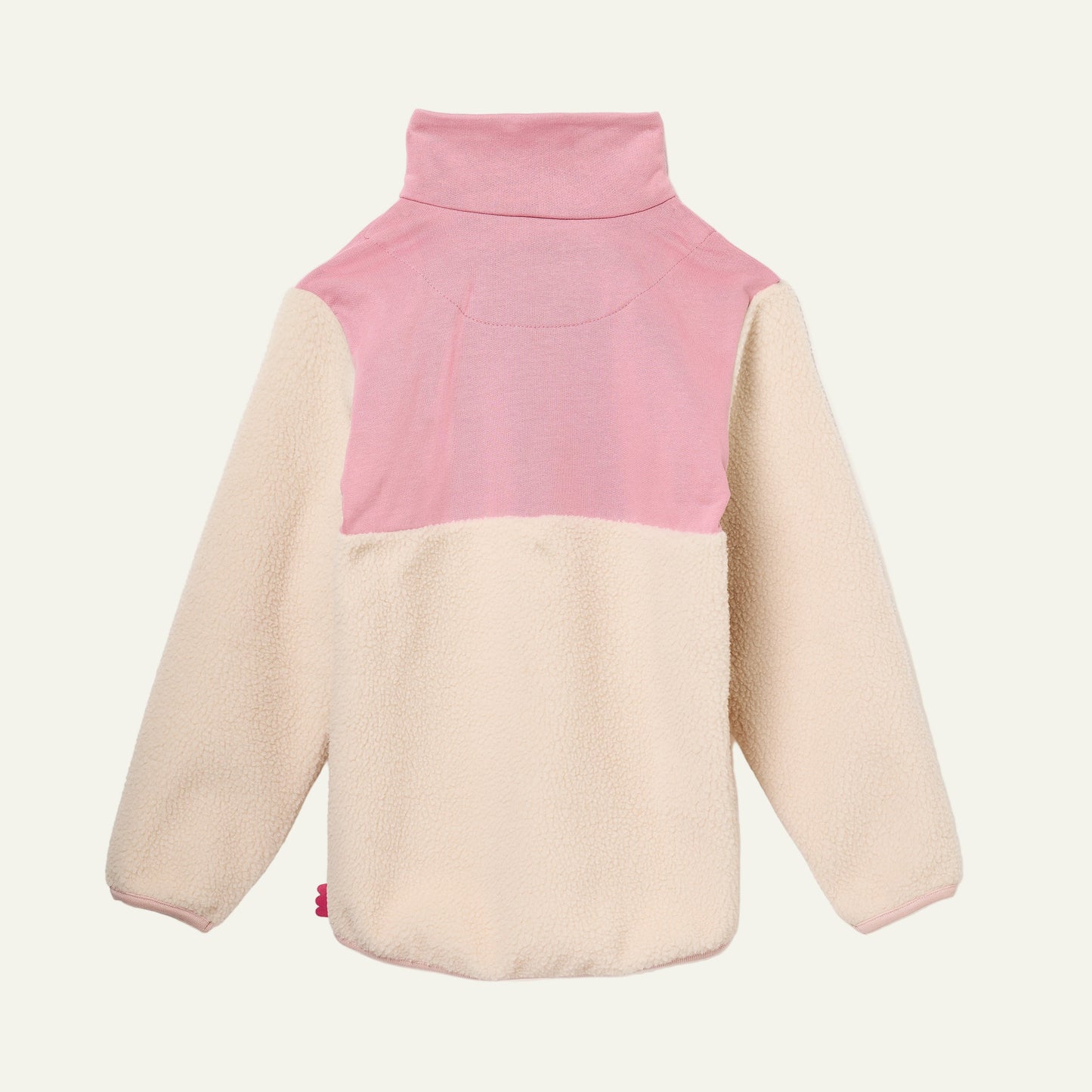 Pink Sherpa Zip Up