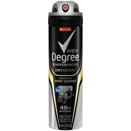 Degree Men Antiperspirant Deodorant Dry Spray Sport Defense