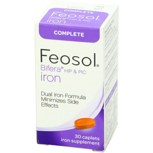 Feosol Complete Iron Supplement Caplets 30ct
