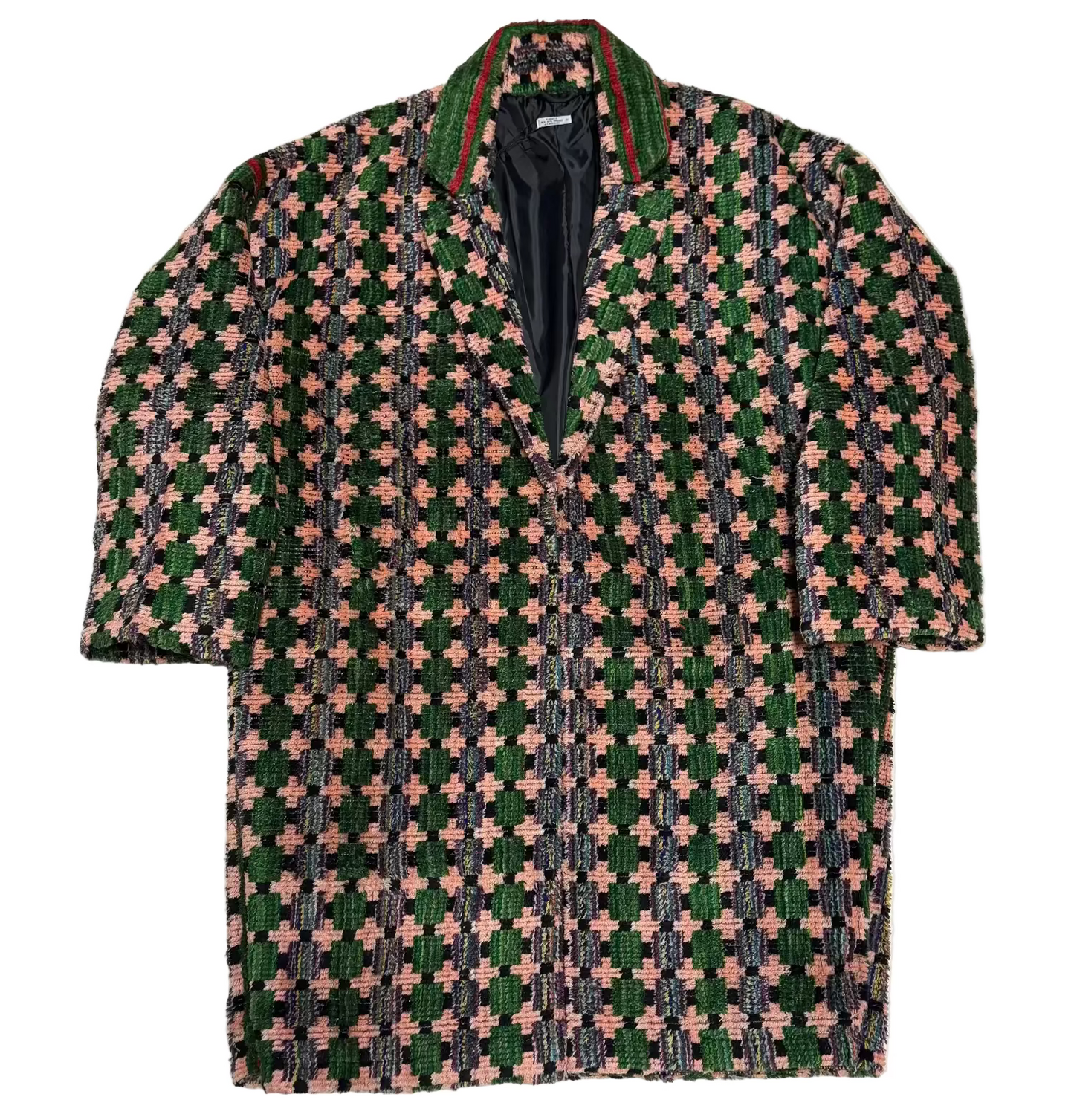 Truck Seat Fabric Collared Coat
