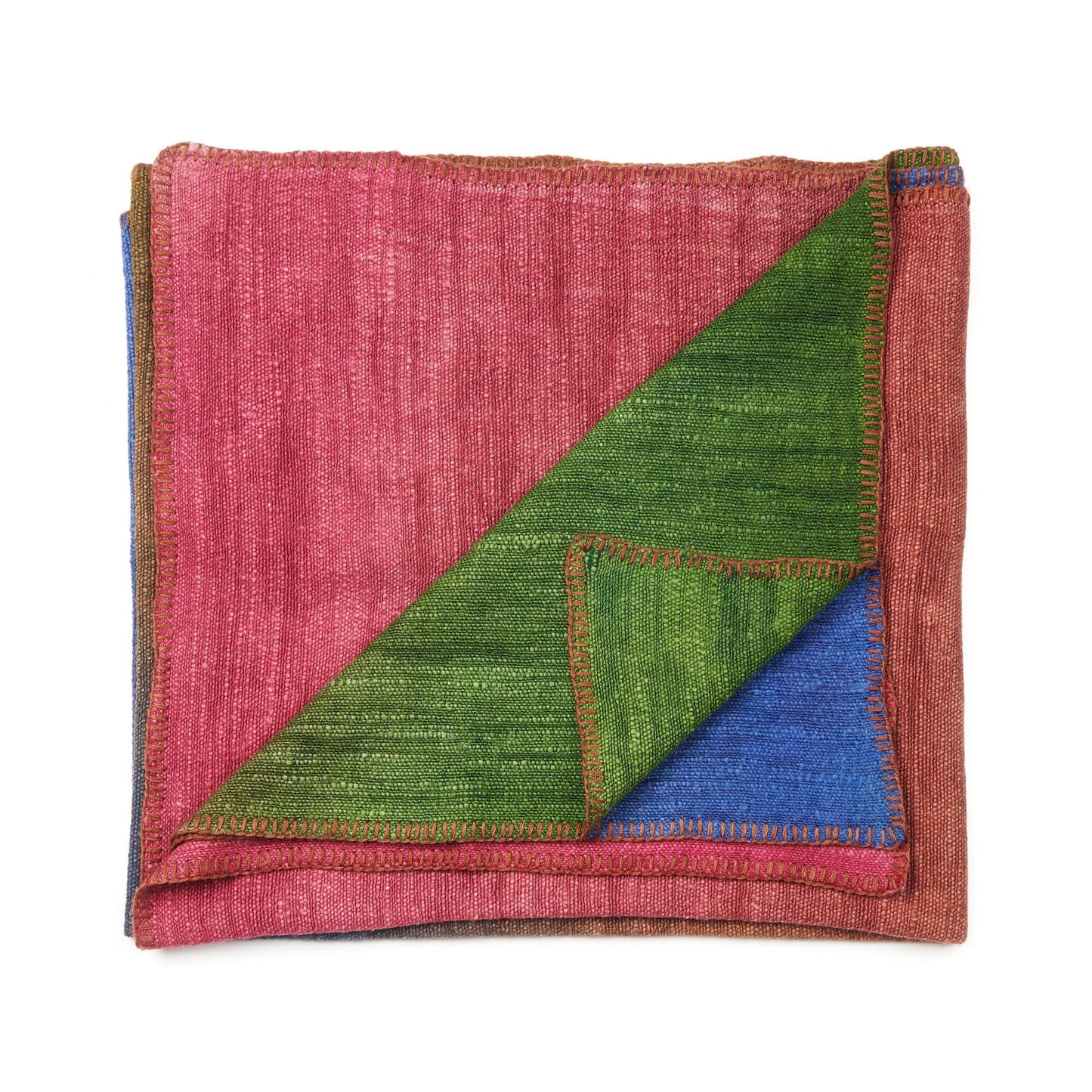 Handwoven Merino Throw Blanket in Serene Shades