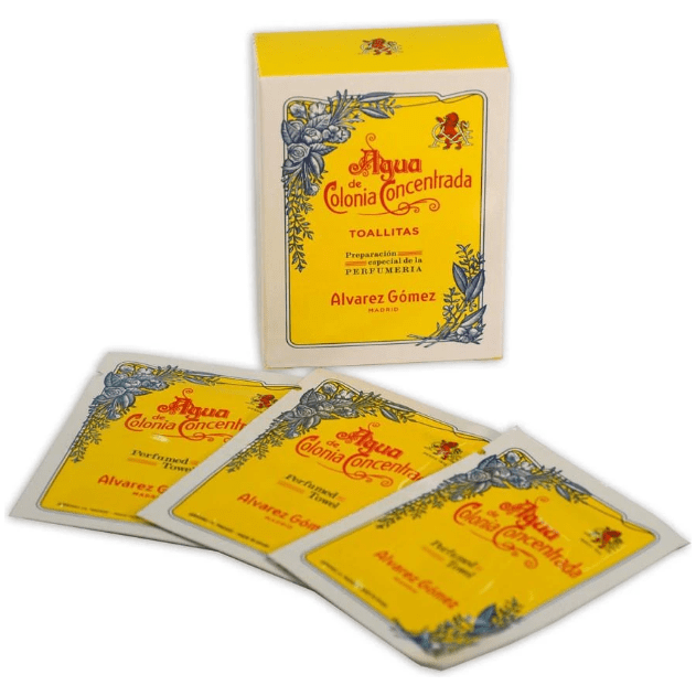 Agua De Colonia Concentrada For Men Perfumed Towelettes 10 Sachets