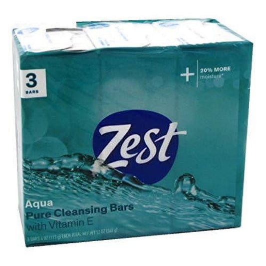 Zest Pure Cleansing Bars, Aqua
