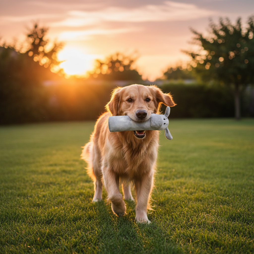 Dog Toy – Natural Eco-Friendly Cotton Canvas – Labby-Do