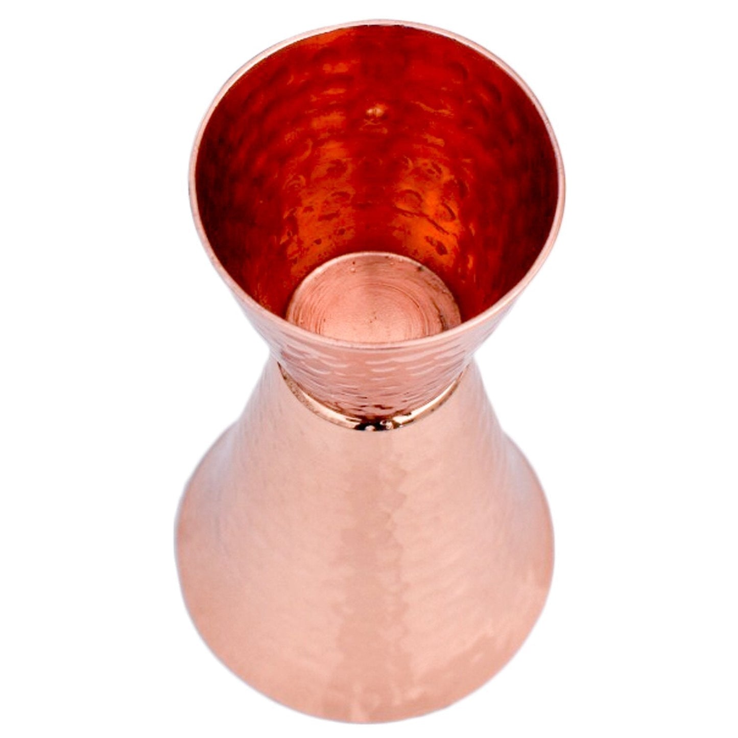 Prince of Scots Premium Hammered Copper Double Sided Jigger (Gift Box)