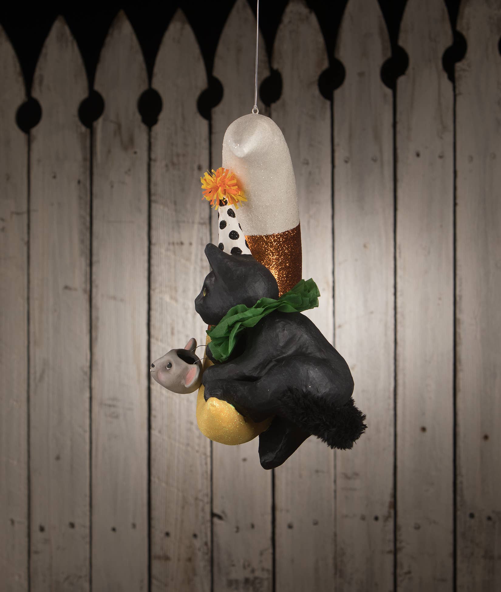 XL Party Kitty Candy Corn Moon - LAST CHANCE! - Osadia Concept Store