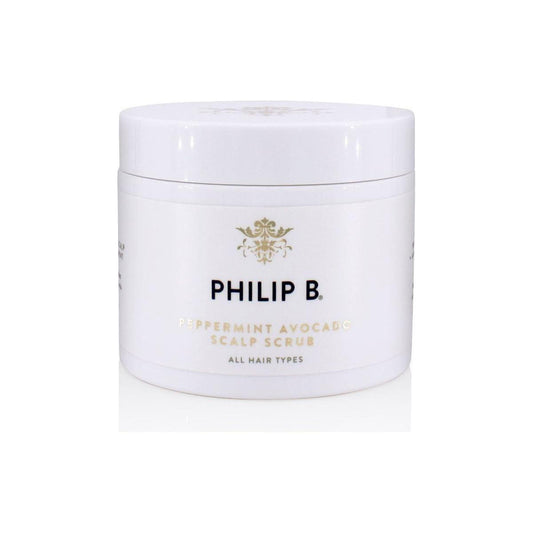 Philip B. Peppermint Avocado Scalp Scrub 8 Oz