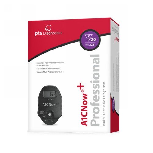 PTS Diagnostics A1C Now+ System Monitor With Test Strips