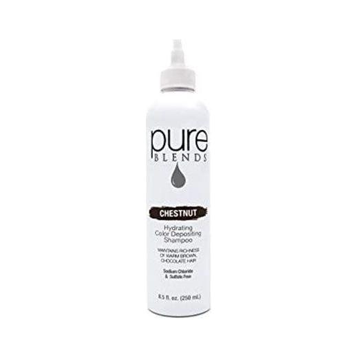 Pure Blends Hydrating Color Depositing Shampoo - Chestnut 8.5 oz