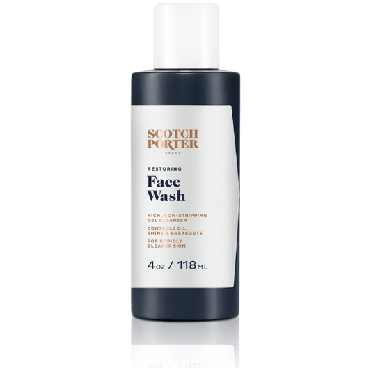 Scotch Porter Restoring Face Wash 4 Oz