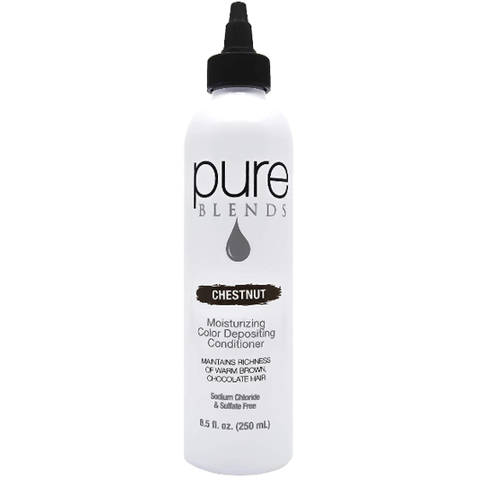 Pure Blends Hydrating Color Depositing Conditioner Chestnut 8.5 oz / 250 ml