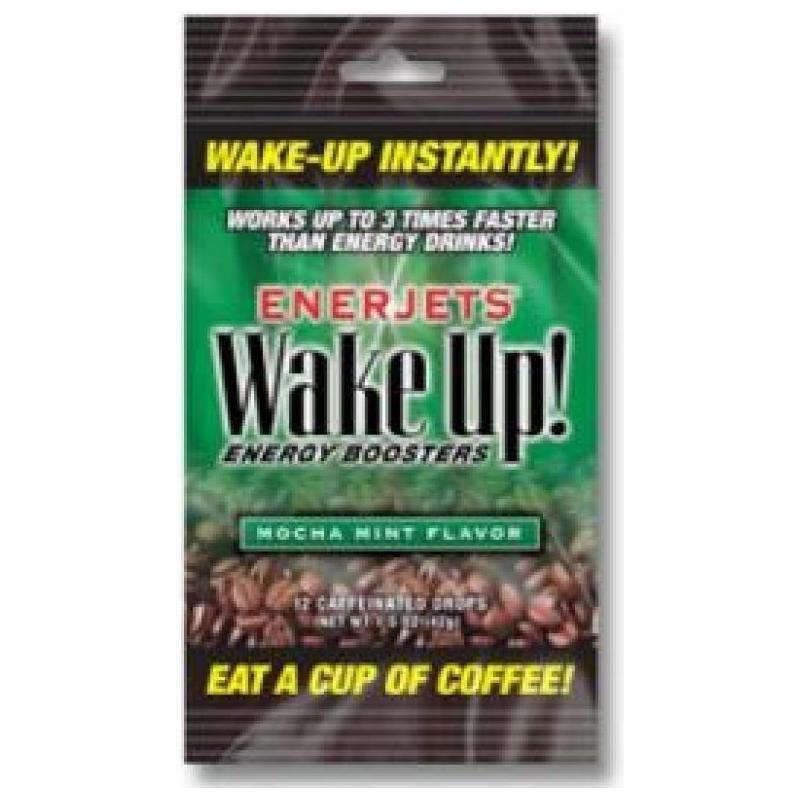 Enerjets Wake Up Energy Booster Drops Mocha Mint Flavor (12ct)
