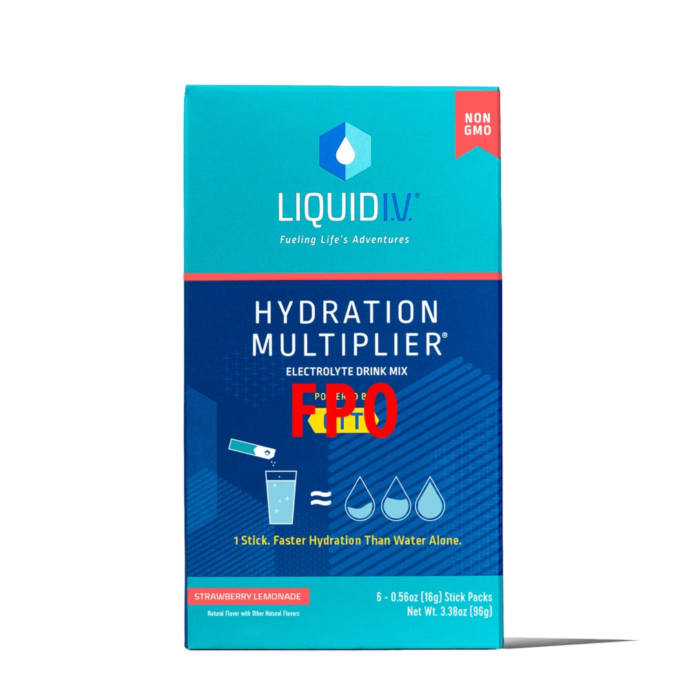 Liquid I.V. Electrolyte Drink Mix, Strawberry Lemonade