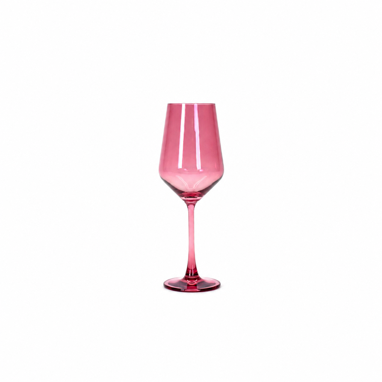Mauvelous - Colored Wine Glass