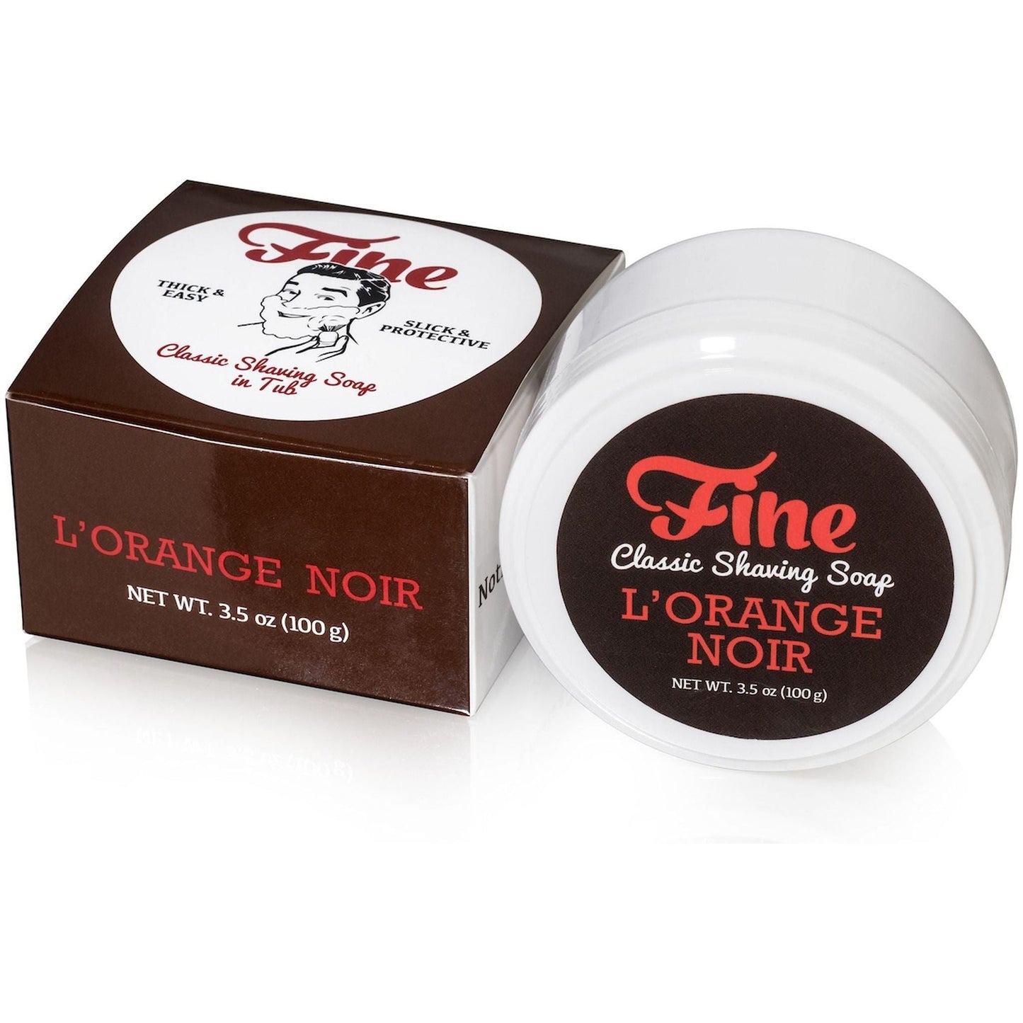 Fine Classic L'Orange Noir Shaving Collection
