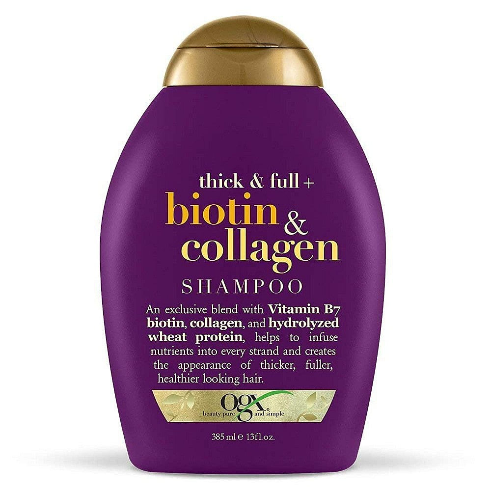 OGX Thick & Full + Biotin & Collagen Shampoo 13 Fl. Oz. Bottle
