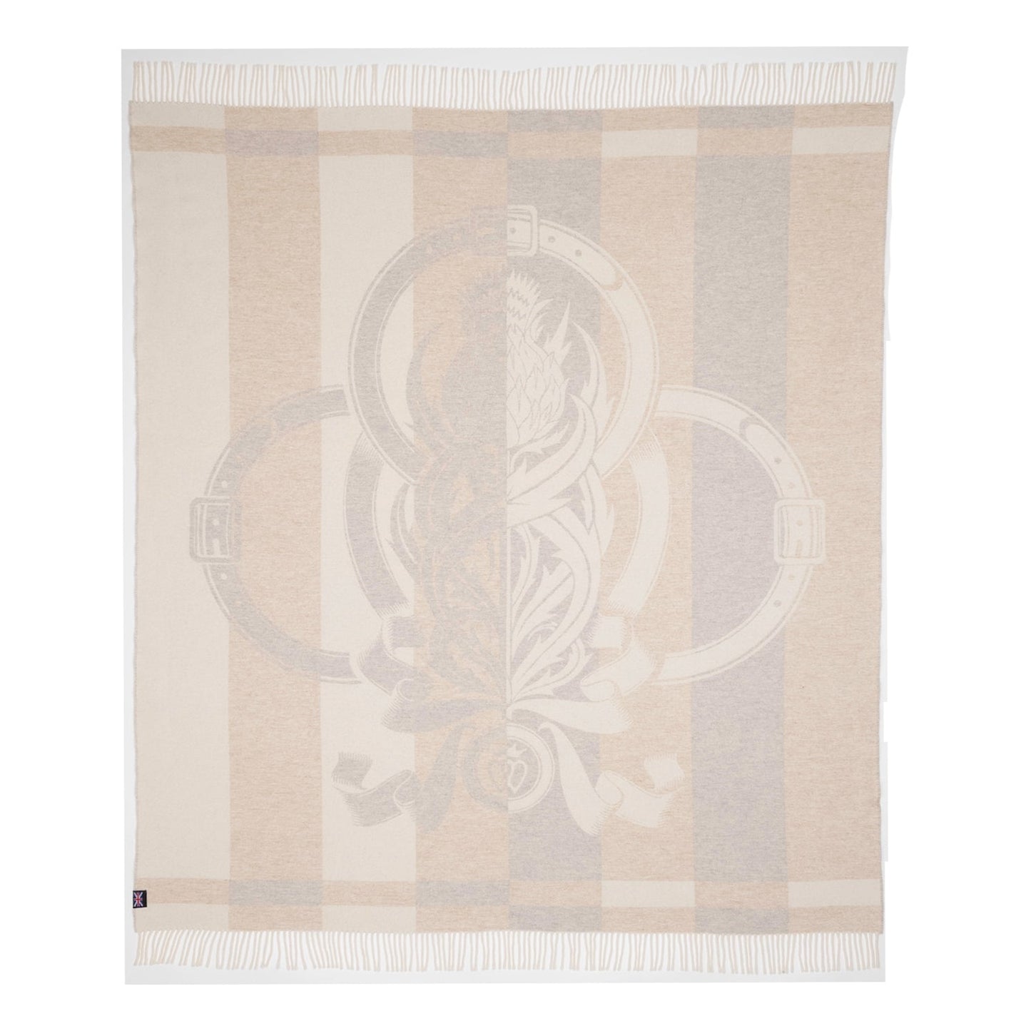 Thistle Reign Reversible Throw – Extra-Fine Italian Merino Wool | 56" x 72" - Osadia Concept Store