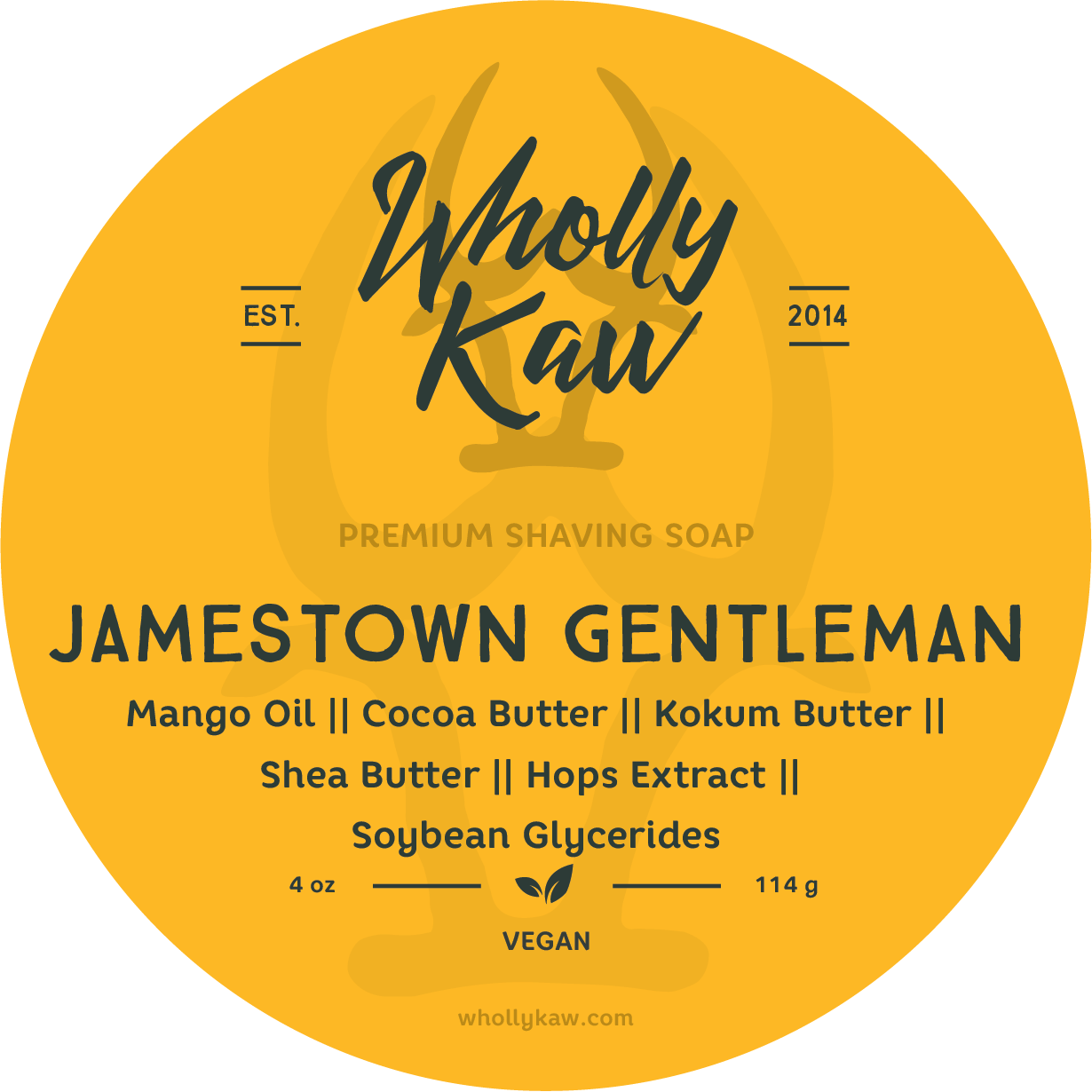 Wholly Kaw Jamestown Gentleman Shaving Collection
