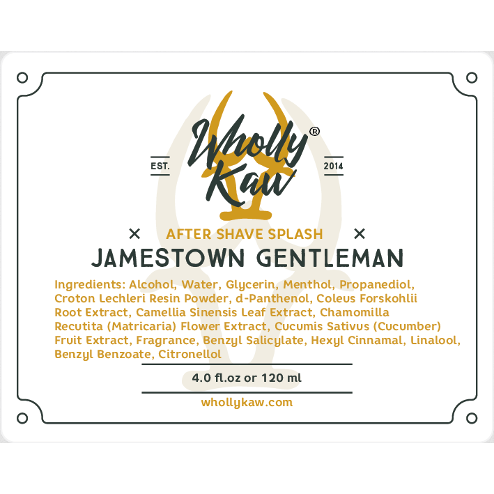 Wholly Kaw Jamestown Gentleman Shaving Collection