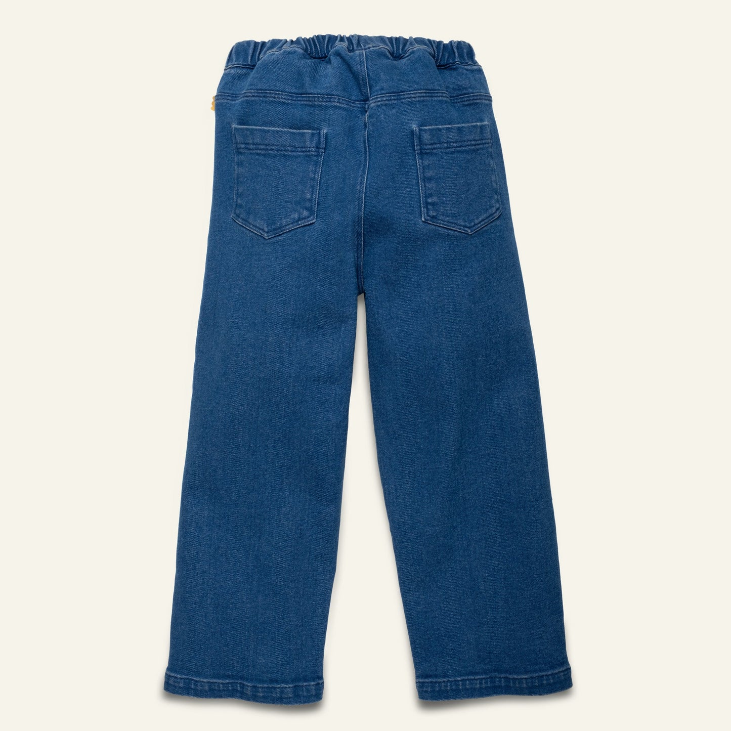 Patched Denim Pant