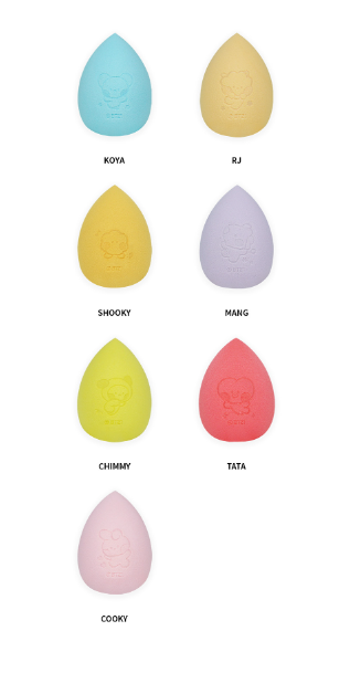 BTS x BT21 Makeup Sponge