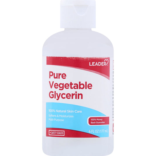 Leader Pure Vegetable Glycerin, 6 Oz