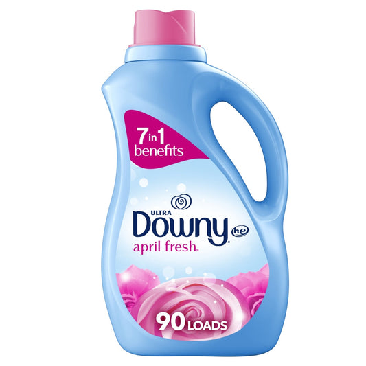 Downy Soft, 2 In 1 Soft And Fresh Liquid Fabric Softener, April Fresh, 90 Loads 66 Fl Oz