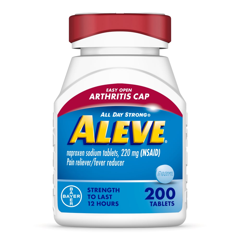Aleve Pain Reliever/Fever Reducer, 220 Mg, Tablets