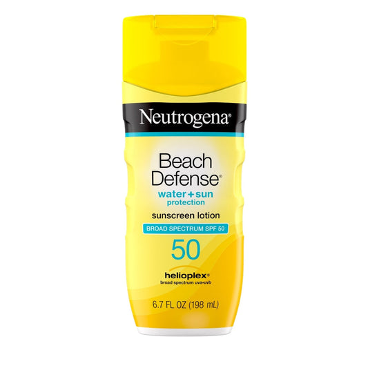 Neutrogena Beach Defense Sunscreen Lotion - SPF 50 - 6.7 Fl Oz