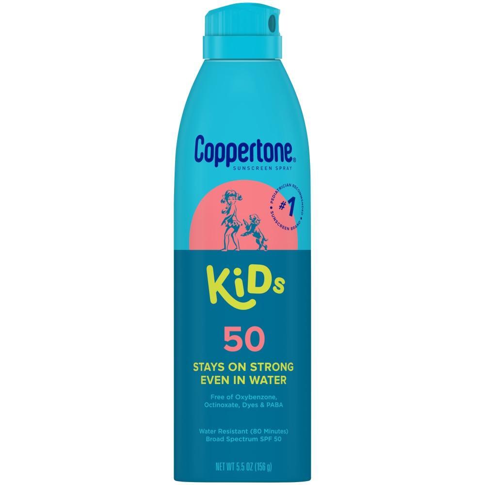 Coppertone Kids Sunscreen Spray SPF 50